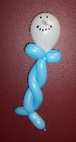 Snowman Wand Balloon